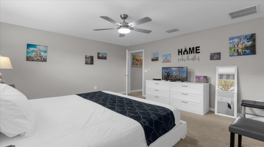 Primary Bedroom - separated from the other bedrooms