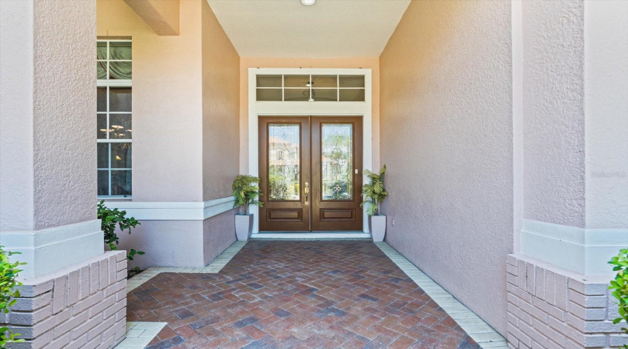 Front Entry 8' Double Doors