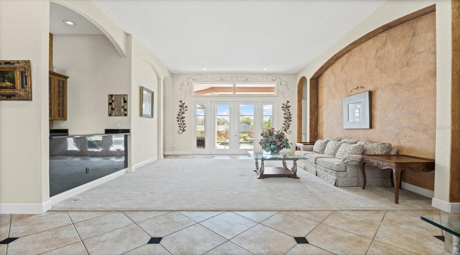 Entrance, Formal Living, and Bar