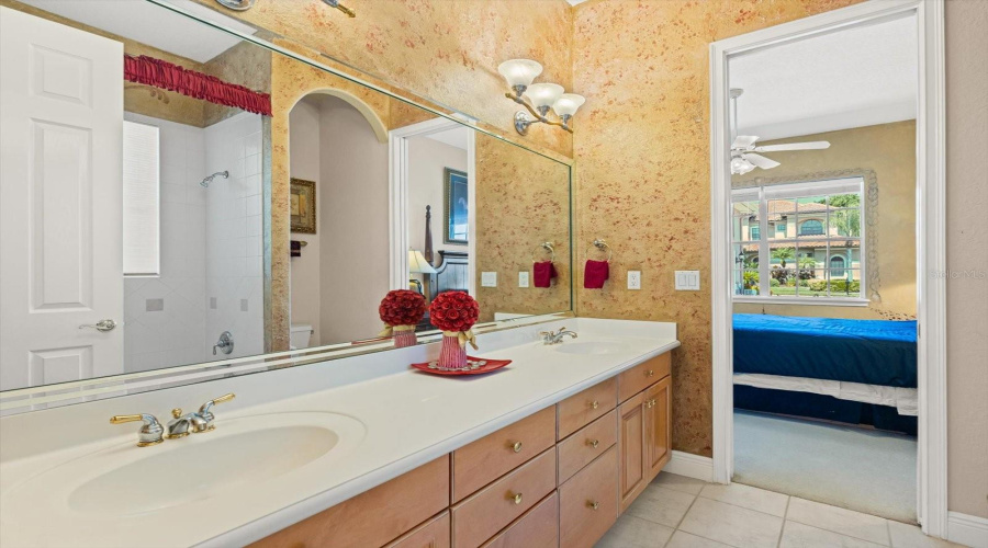 Downstairs Jack & Jill Bathroom