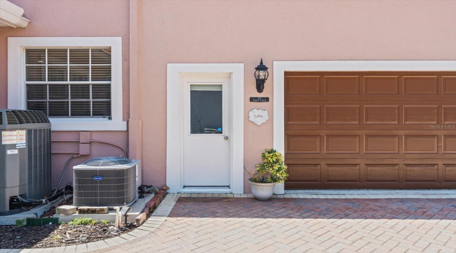 Garage Side Entrance