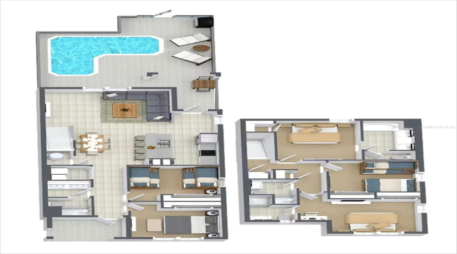 KISSIMMEE, Florida 34746, 5 Bedrooms Bedrooms, ,4 BathroomsBathrooms,Residential,For Sale,PEQUOD,0,MFRG5100044