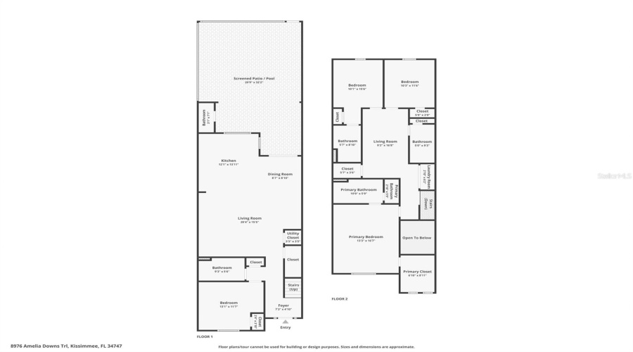 KISSIMMEE, Florida 34747, 4 Bedrooms Bedrooms, ,4 BathroomsBathrooms,Residential,For Sale,AMELIA DOWNS,0,MFRO6239583