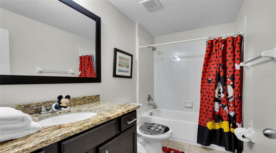Full Bath - 2nd Floor