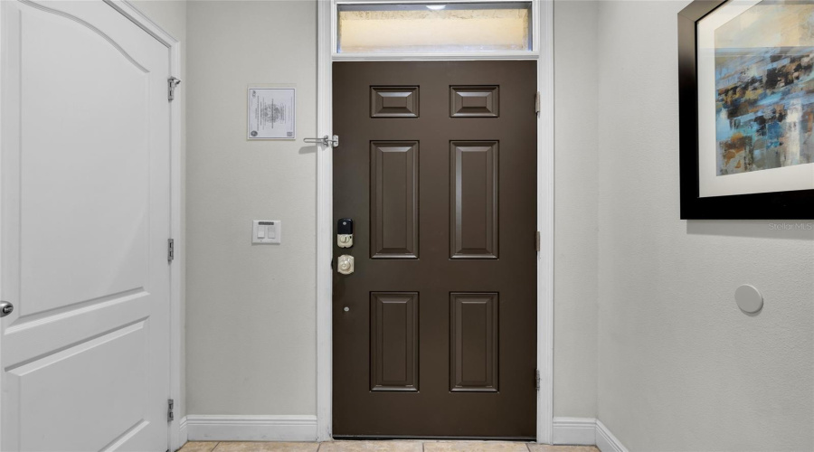 Front Door Interior