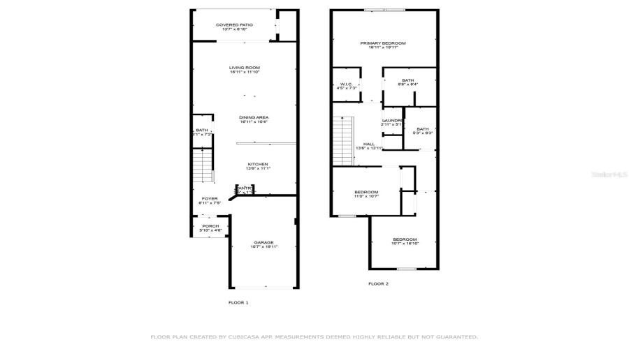 Floor Plan - 1st and 2nd floor