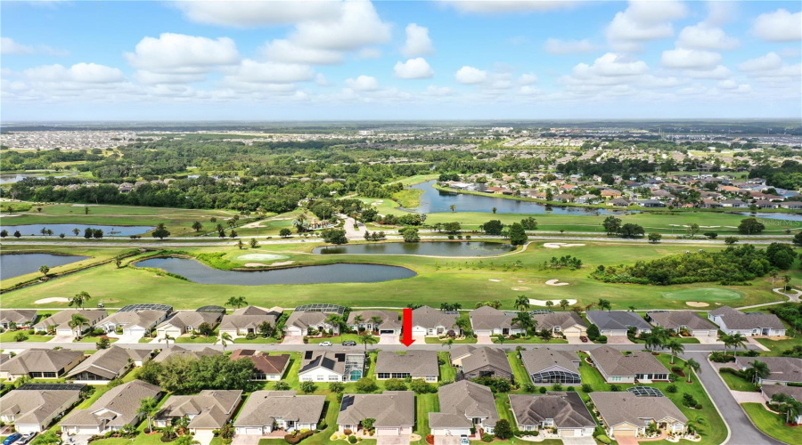 Golf course view