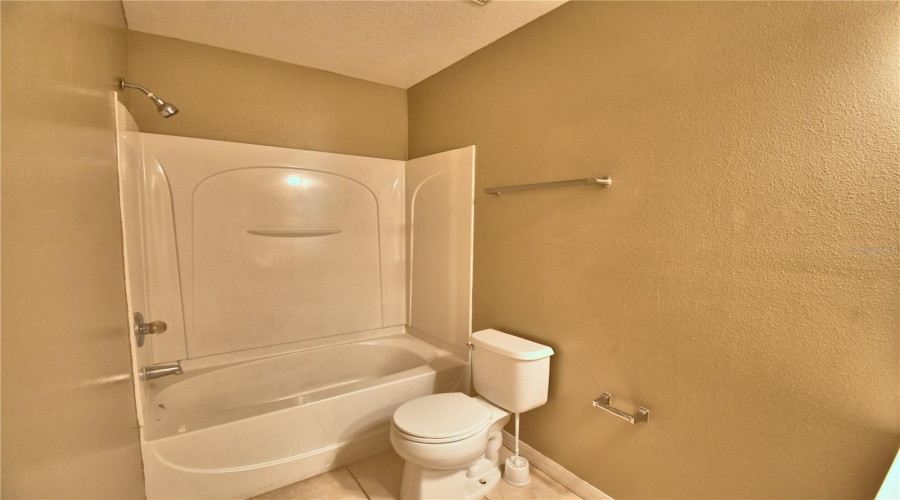 2nd floor bathroom off living room