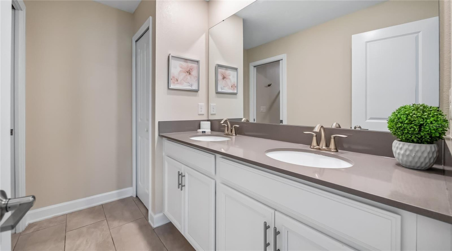Bathroom 1 with double vanity second floor