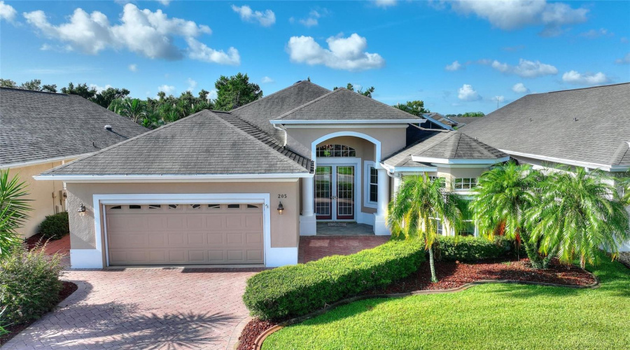 205 Fitzgerald Lane, located in High Vista's active 55+ community inside gated Ridgewood Lakes