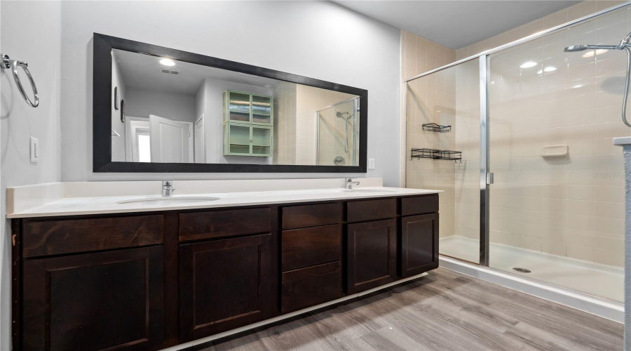 Bedroom 2 Ensuite Bath with Walk-in Shower