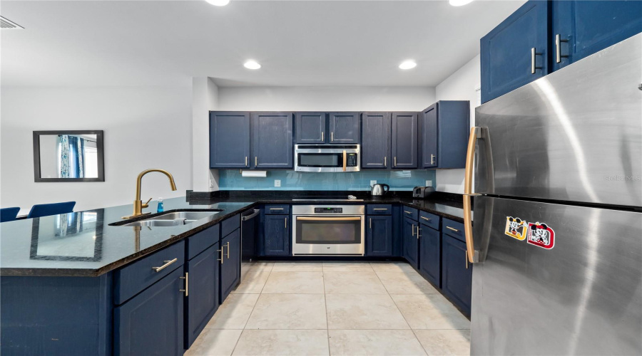 Kitchen has Lots of Counter Space