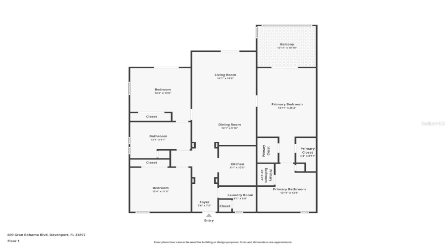DAVENPORT, Florida 33897, 3 Bedrooms Bedrooms, ,2 BathroomsBathrooms,Residential,For Sale,GRAN BAHAMA,0,MFRO6331929