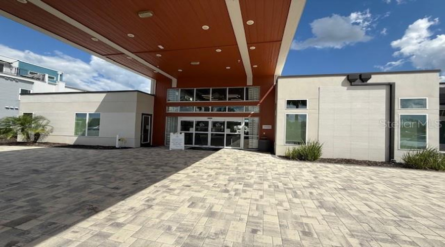 Clubhouse Entrance