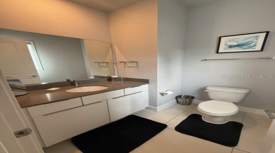 Half Bath in Living Room