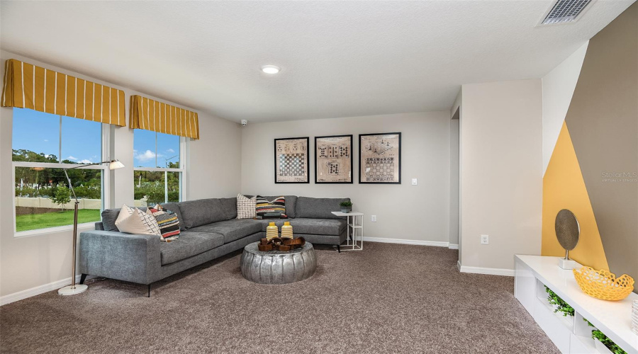virtually staged/model home