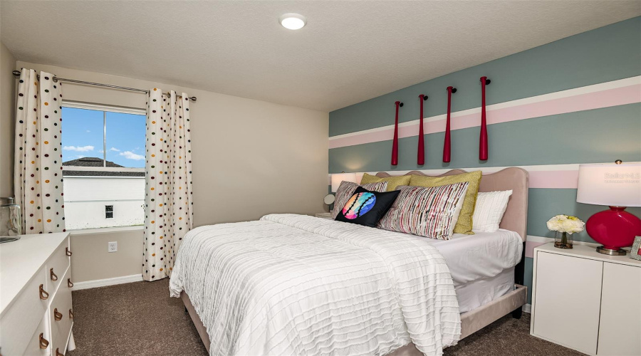 virtually staged/model home