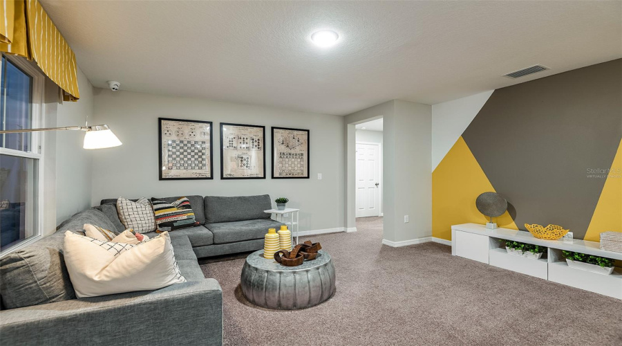 virtually staged/model home
