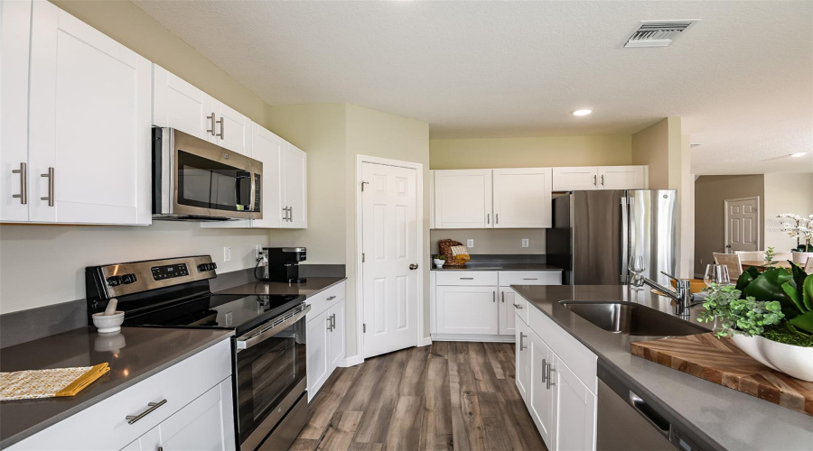 virtually staged/model home