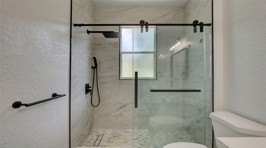 Master bathroom shower