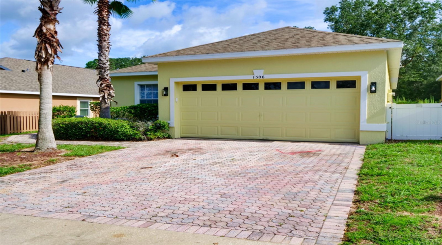 Driveway and Garage