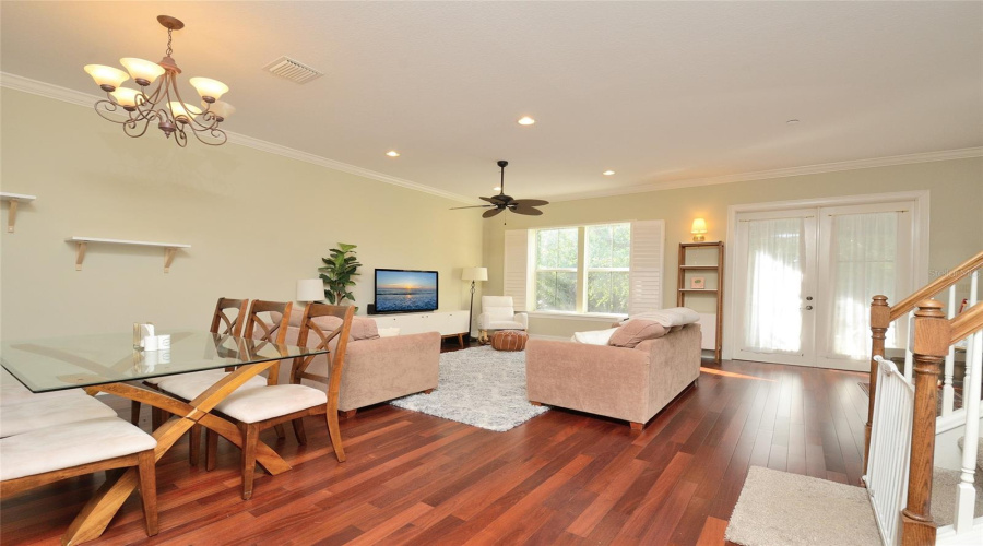 Living, Dining area