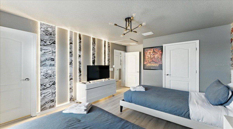 Bedroom 3 - custom themed with private ensuite.