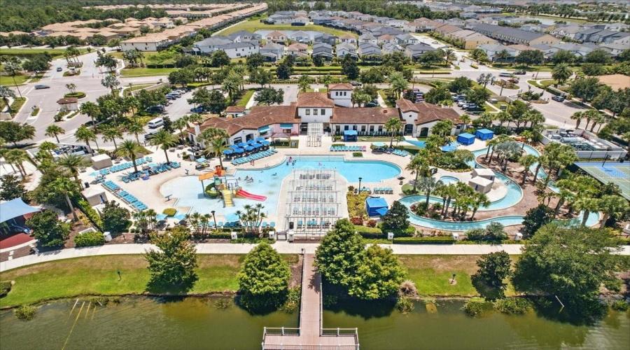 Resort perks that make every trip better—lazy river, splash pad, poolside bar and lounge, arcade, fitness center, and more, all just a short walk from your door.