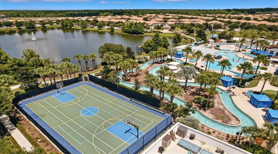 Lazy river, resort pool, lake views—vacation mode is always on here.