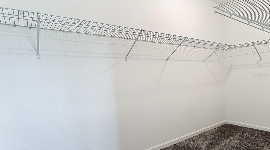 primary bedroom - walk-in closet