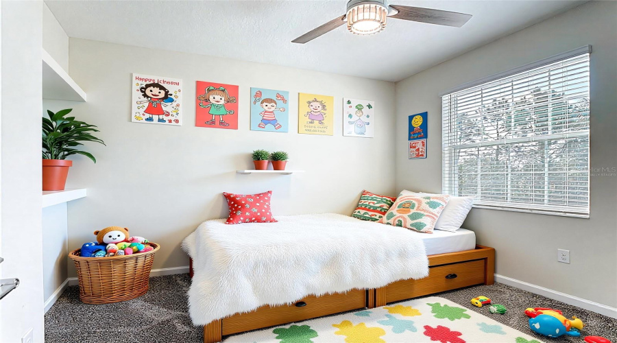 bedroom 3 second floor (virtually staged)