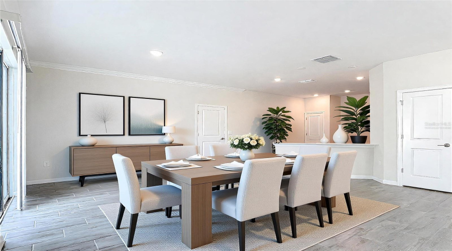 dining room (virtually staged)