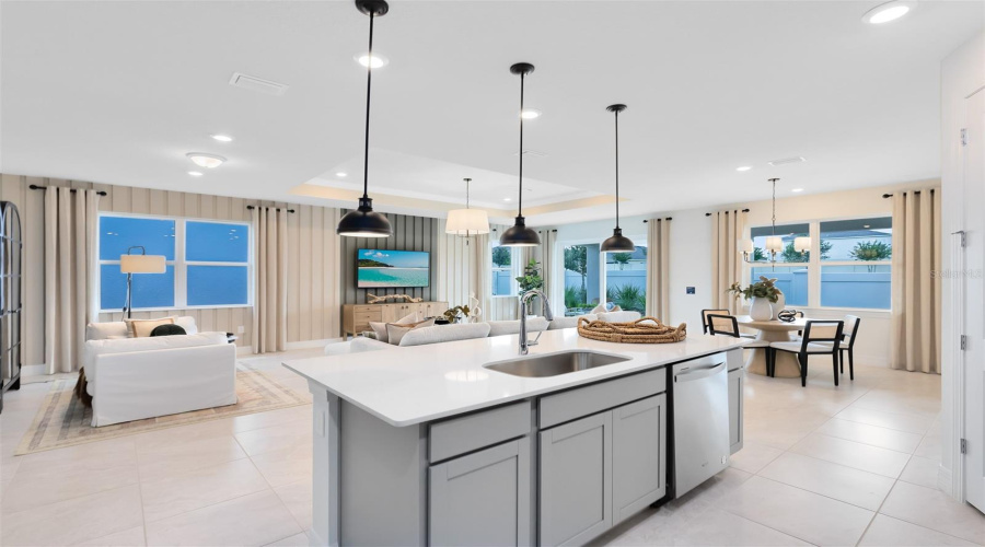 Model Home Design Only. Pictures and furnishings are for illustrative purposes only. Elevations, colors and options may vary. Furniture is for model home staging only.?