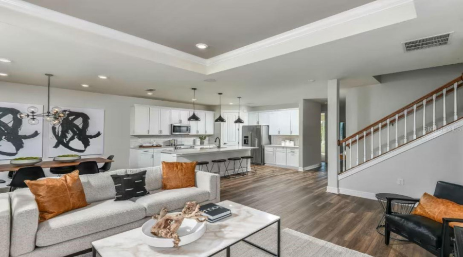 Model Home Design Only. Pictures and furnishings are for illustrative purposes only. Elevations, colors and options may vary. Furniture is for model home staging only.?