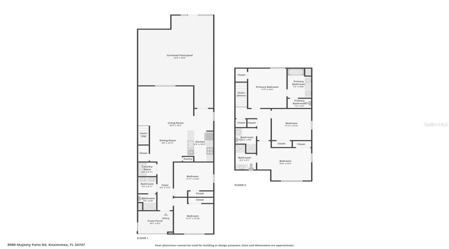 KISSIMMEE, Florida 34747, 5 Bedrooms Bedrooms, ,4 BathroomsBathrooms,Residential,For Sale,MAJESTY PALM,0,MFRS5132510
