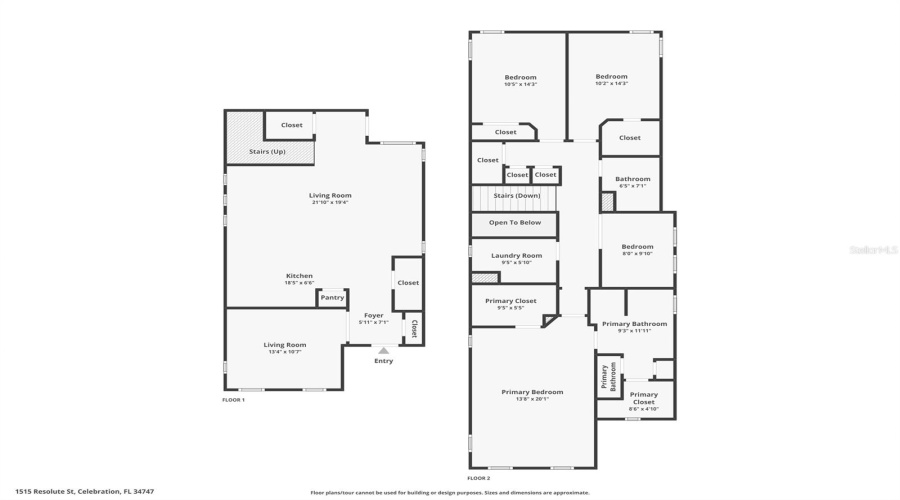 CELEBRATION, Florida 34747, 3 Bedrooms Bedrooms, ,2 BathroomsBathrooms,Residential,For Sale,RESOLUTE,0,MFRO6334856