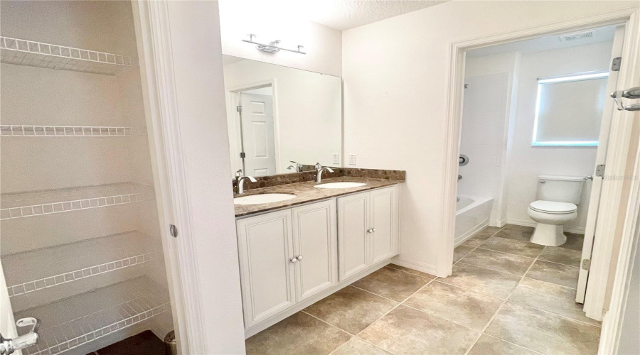 Jack & Jill bathroom