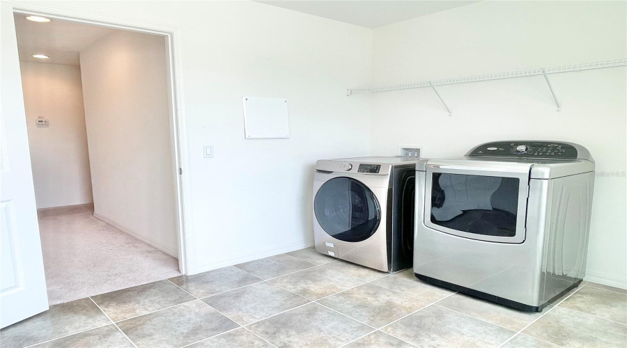 Laundry room upstairs