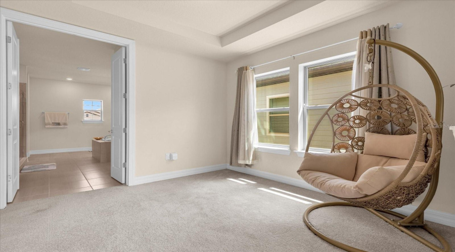 master room on second floor