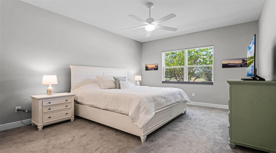Primary bedroom with premium views