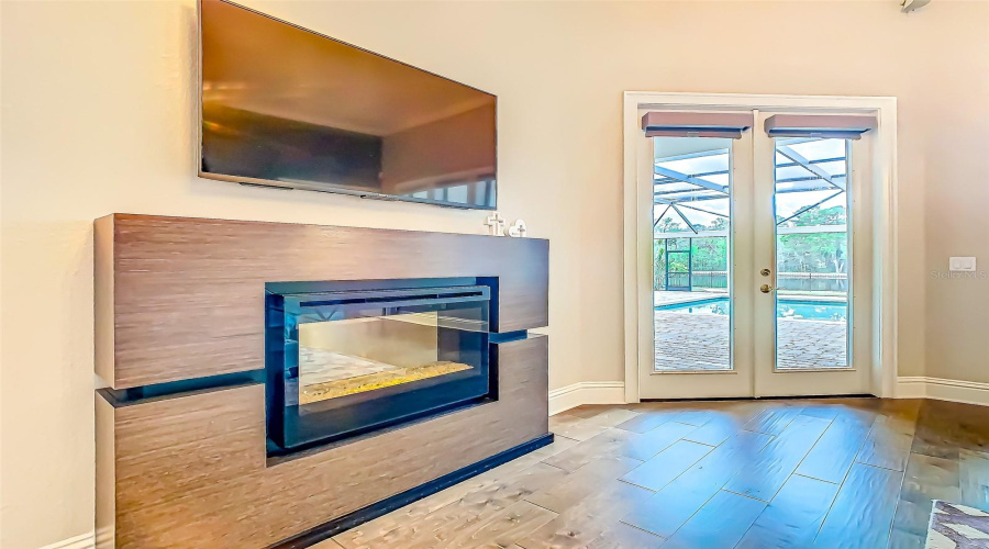 Fireplace in Primary Bedroom