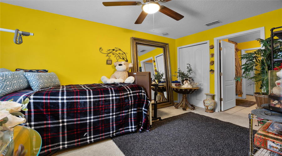 2st Guest/Bedroom with bathroom and a walk in closet