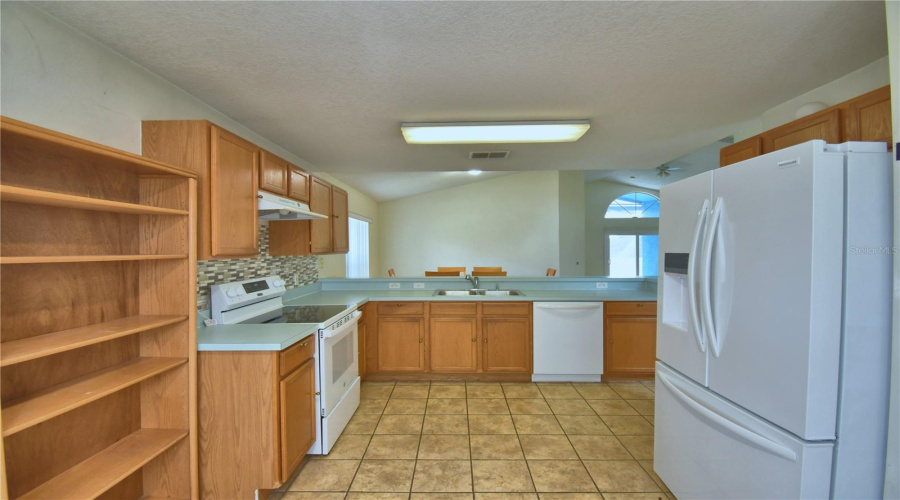 Kitchen from the dinette area