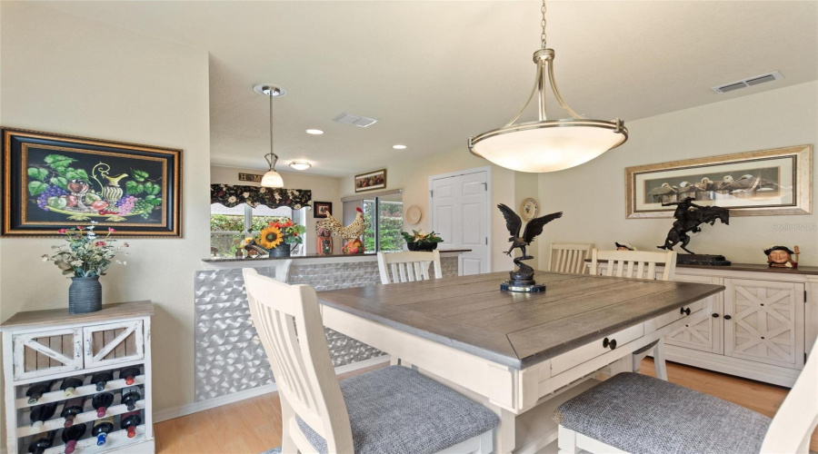 Dining area in Great room