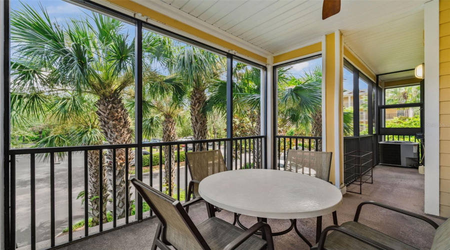 private balcony