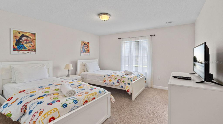 Bedroom two on the second floor