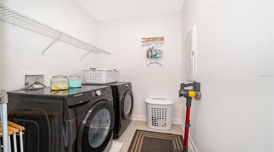 Laundry upstairs