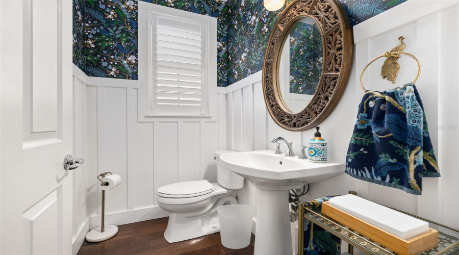 First Floor Half Bath