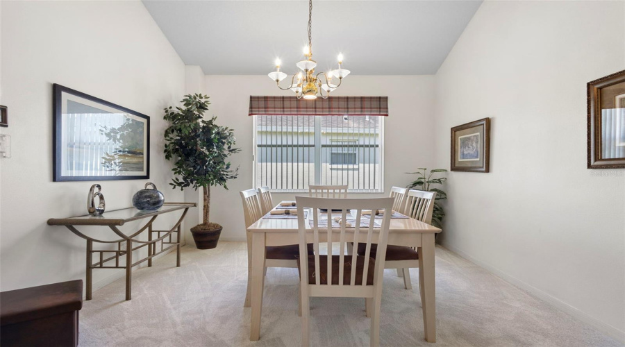 Spacious Dining Room