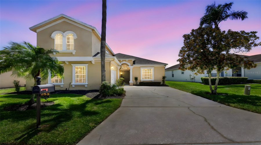 Your Beautiful Home at Dusk!